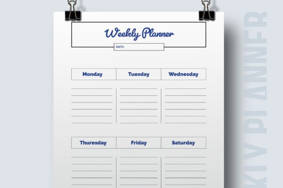 Download Weekly Planner Template&nbsp; - Template Collection