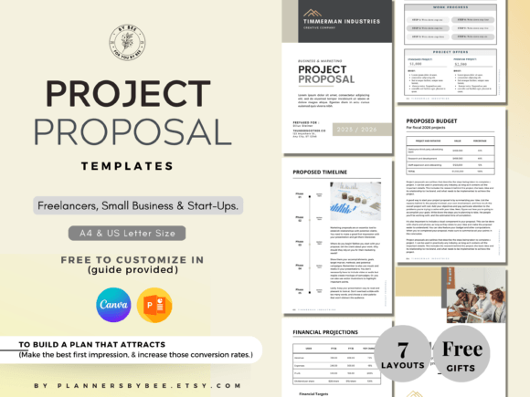 Download Project Proposal Template, Business Plan - Template Collection