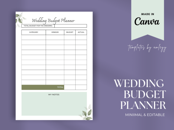 Download Wedding Budget Planner Template | Budget - Template Collection