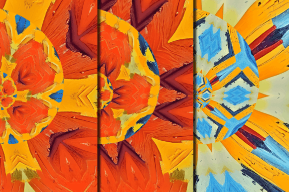Download Orange and Blue Color Combination Shape - Orange and blue Collection