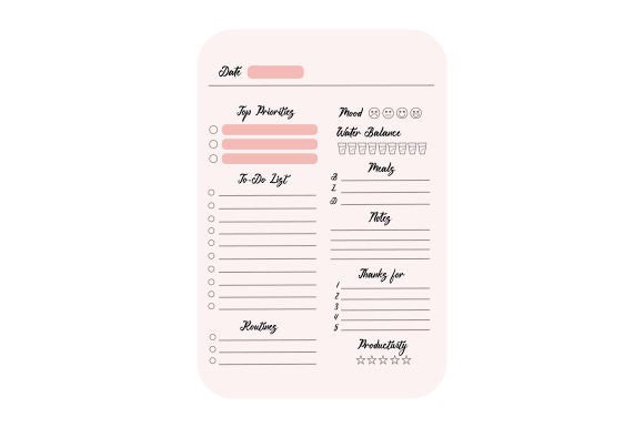 Download Daily to Do List Template - Template Collection