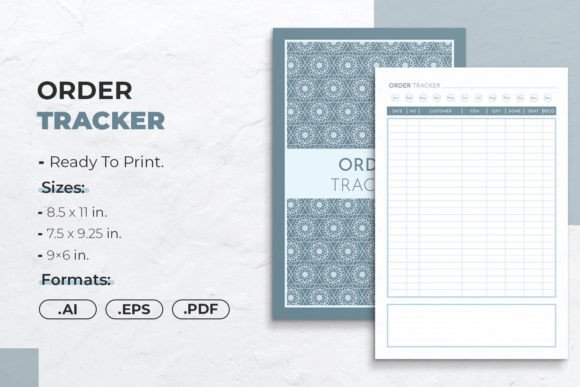 Download Order Tracker | Printable Template - Template Collection