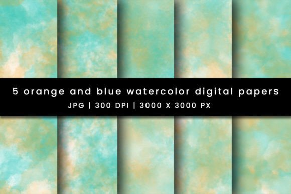 Download Mesmerizing Orange and Blue Backgrounds - Orange and blue Collection