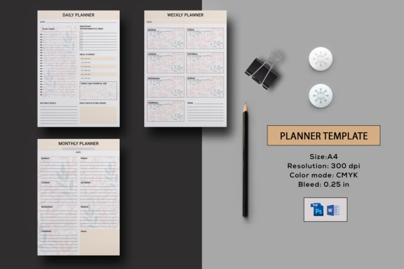 Download Printable Planner Template - Template Collection