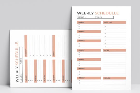 Download New Planner Design Template Layout - Template Collection