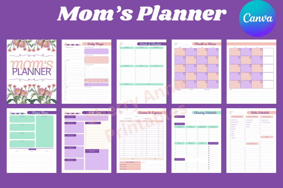 Download Mom's Busy Day Planner Template - Template Collection