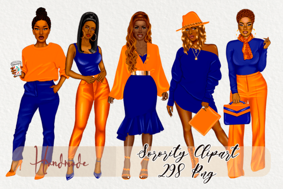 Download Sorority Orange and Blue Clipart - Orange and blue Collection
