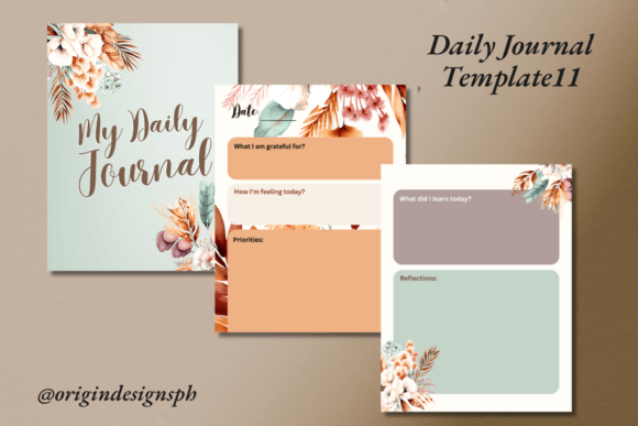 Download Canva Daily Journal Template11 - Template Collection