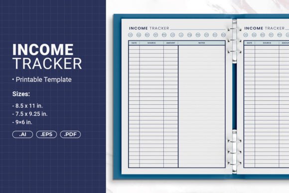 Download Income Tracker Printable Template - Template Collection