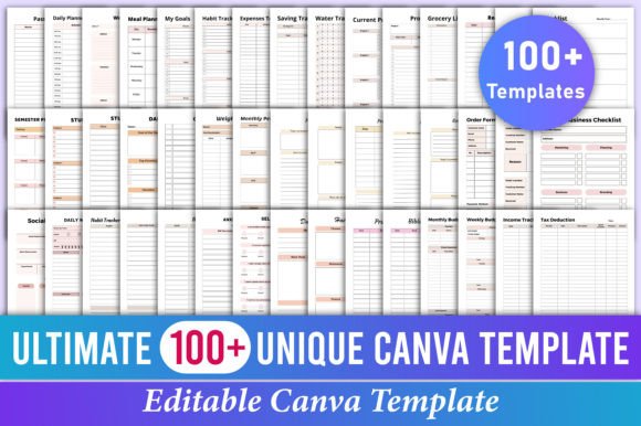 Download 100+ Editable Unique Canva Templates - Template Collection