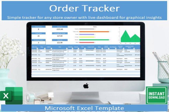 Download Order Tracker Spreadsheet Template - Template Collection