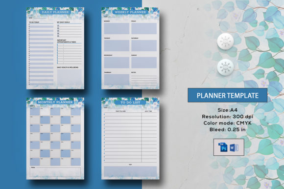 Download Printable Planner Template - Template Collection