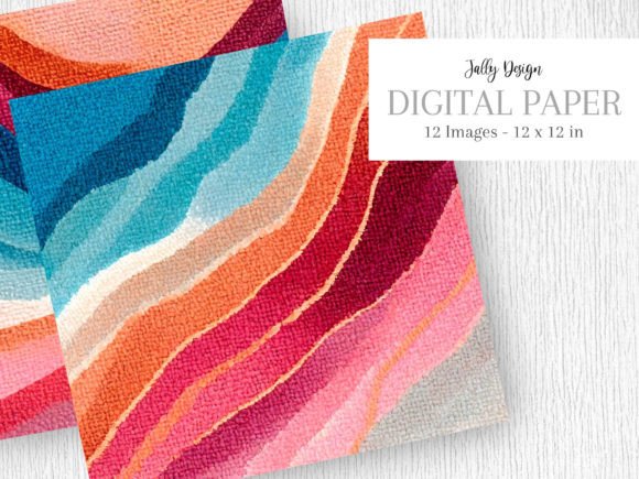 Download Orange and Blue Textured Abstract Art - Orange and blue Collection