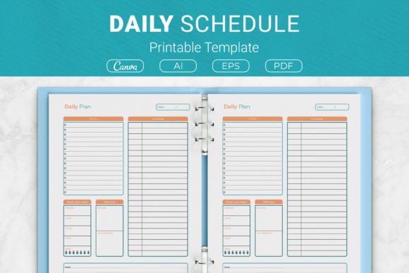 Download Daily Schedule Printable Template - Template Collection