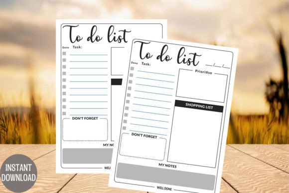 Download Classic to Do List Template Printable - Template Collection