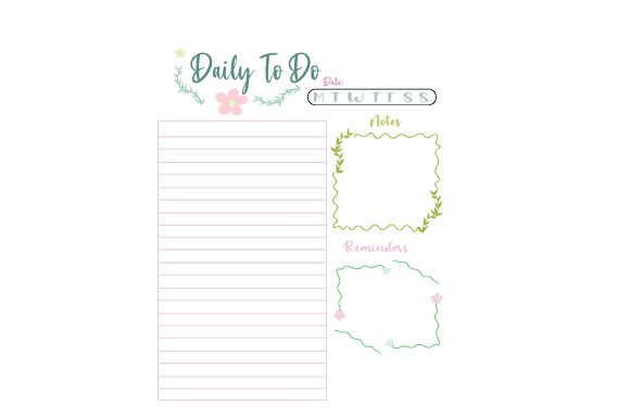 Download Daily to Do List Template - Template Collection