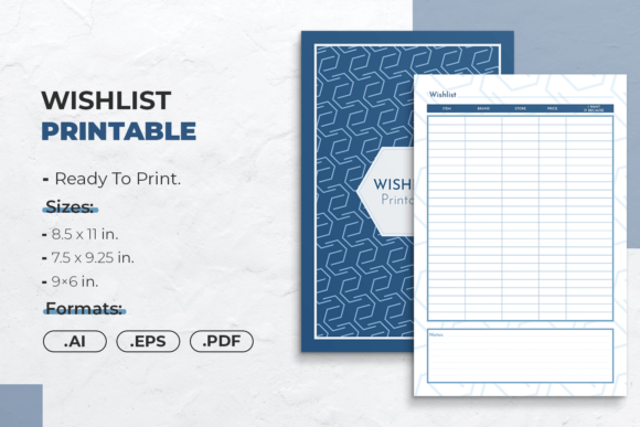 Download Wishlist Printable Planner Template - Template Collection